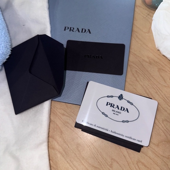 Prada Re edition Fur blue bag - Picture 2 of 5